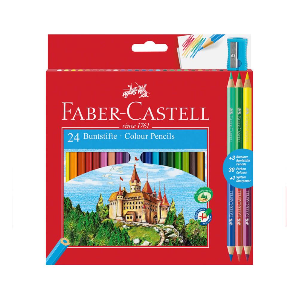  Creioane colorate eco - 24 buc