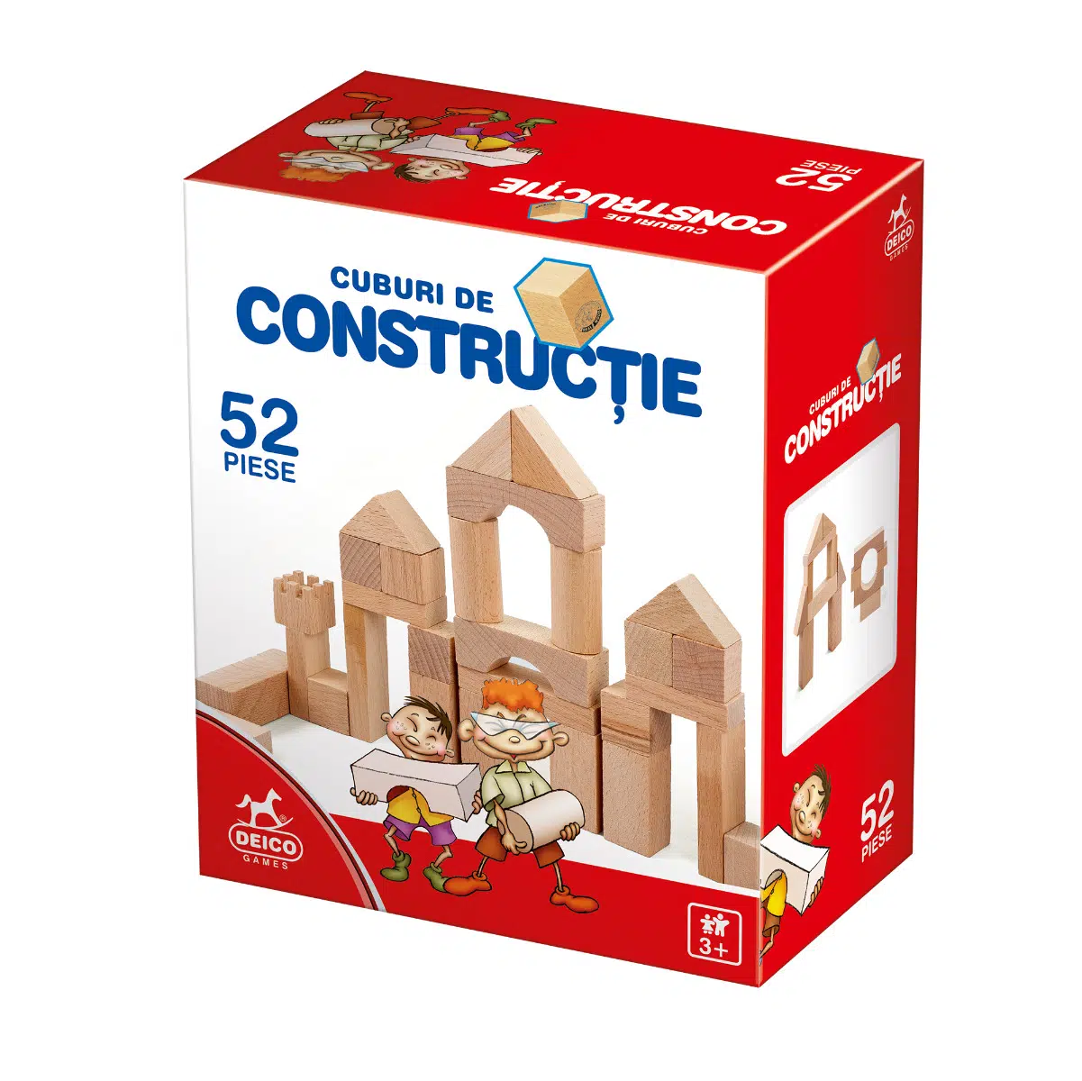  Cuburi de construcție 52 piese