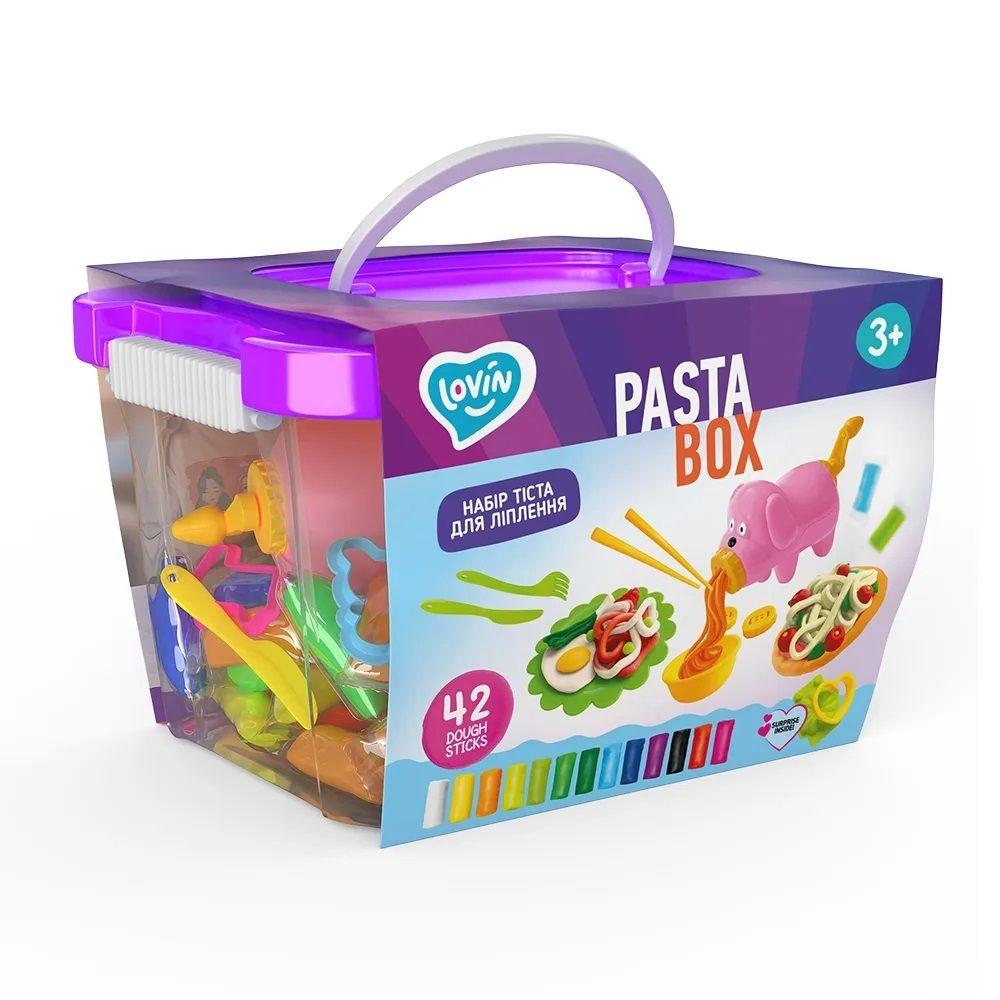  Set Pasta Box - plastilina, accesorii si jucarie pentru modelaj