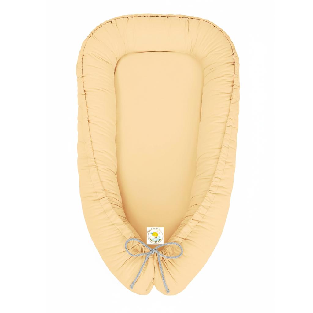 YELLOW UNI - babynest bumbac